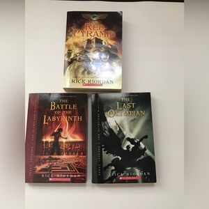 3 Books by Rick Riordan